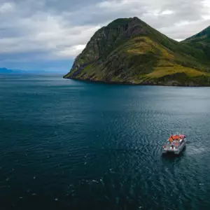 Cena en el Estrecho de Magallanes